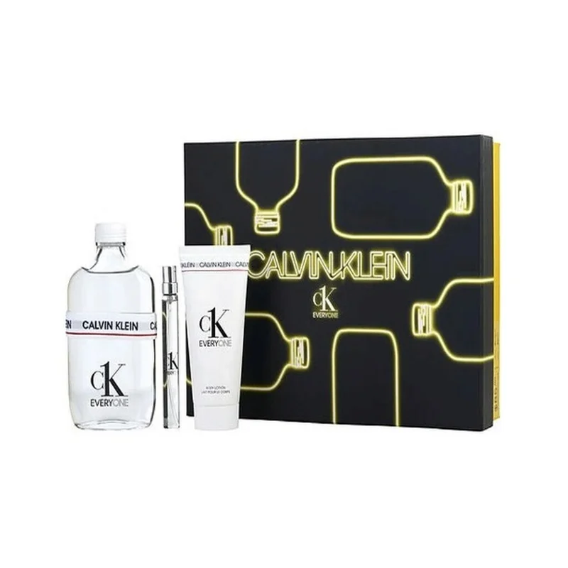 Calvin Klein Everyone Men EDT Set 200ML + 10ML + Body Lotion 100ML