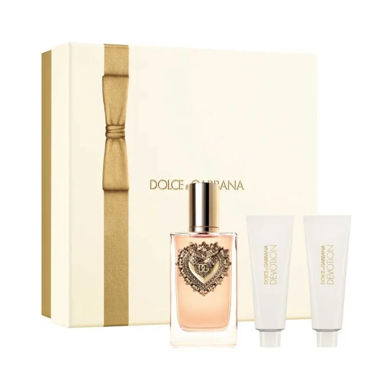 Dolce & Gabbana Devotion Women EDP Set 100ML + Shower Gel 50ML + Body Lotion 50ML