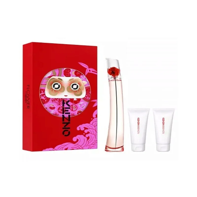 Kenzo Flower Poppy Bouquet Women EDP Set 100ML + 15ML