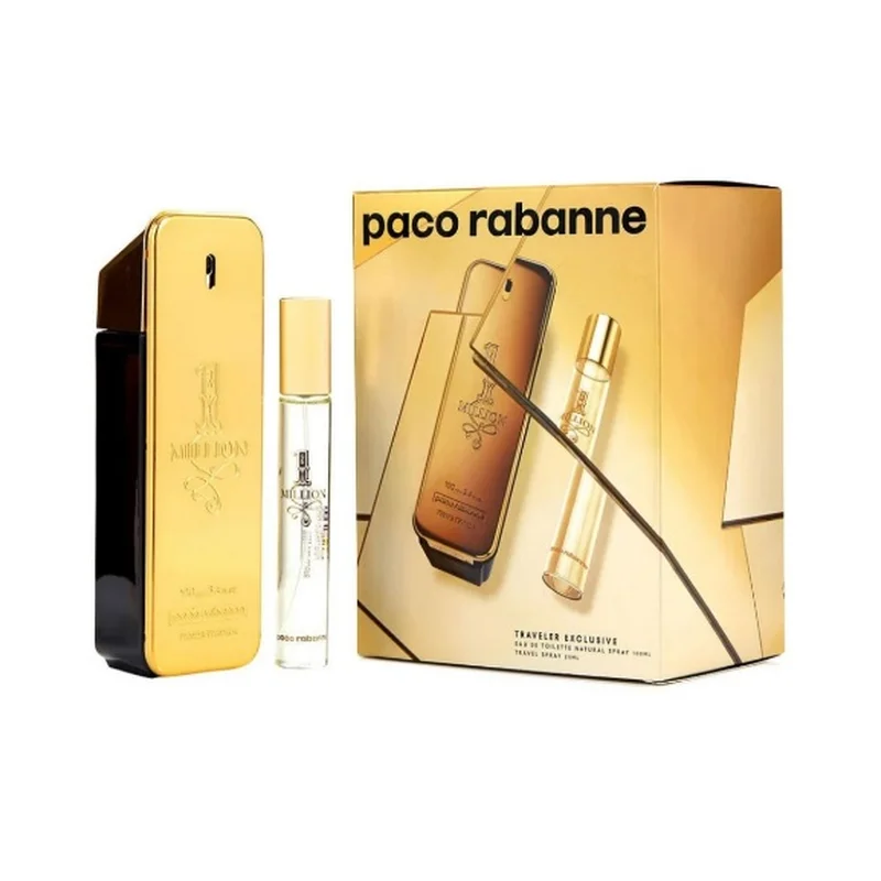 Paco Rabanne 1 Million Men EDT Set 100ML + 20ML Travel