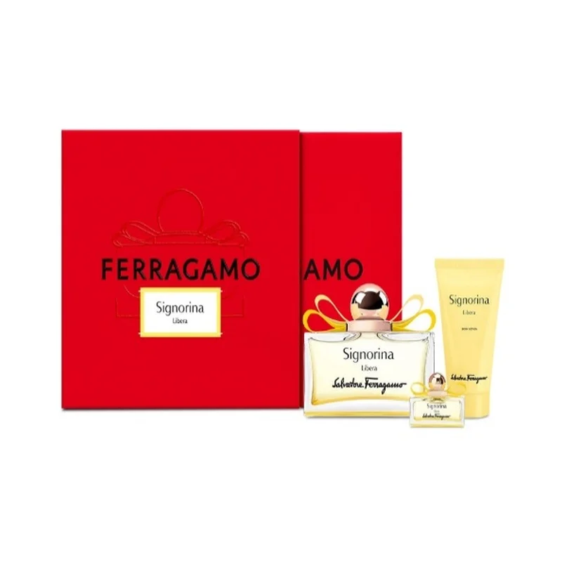 Salvatore Ferragamo Acqua Essenziale Blue Men EDT Set 100ML + After Shave Balm 50ML + Shower Gel 100ML